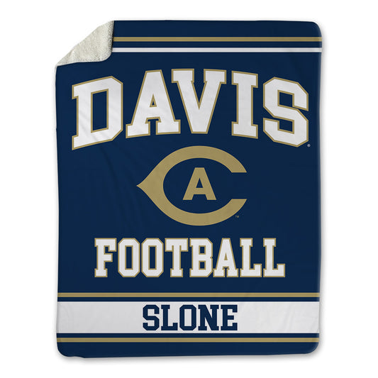 UC Davis - NCAA Football : Teeg Slone - Blanket-0