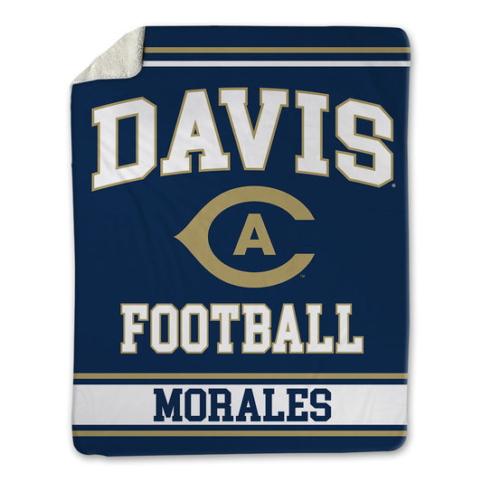 UC Davis - NCAA Football : Fernando Morales - Blanket-0