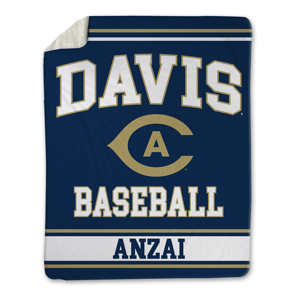 UC Davis - NCAA Baseball : Keenan Anzai - Blanket-0