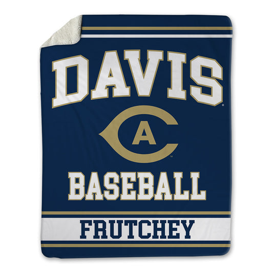 UC Davis - NCAA Baseball : Ned Frutchey - Blanket-0