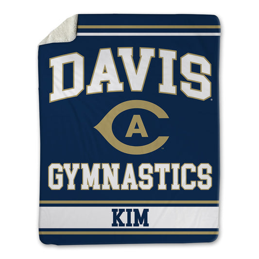 UC Davis - NCAA Women's Gymnastics : Alana Kim - Blanket-0