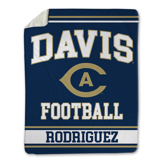 UC Davis - NCAA Football : Jace Rodriguez - Blanket-0