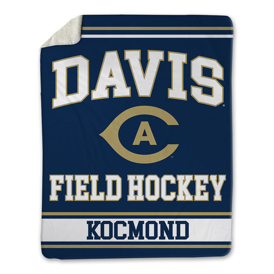 UC Davis - NCAA Women's Field Hockey : Elle Louise Kocmond - Blanket-0