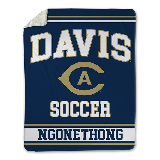 UC Davis - NCAA Men's Soccer : Ian Ngonethong - Blanket-0