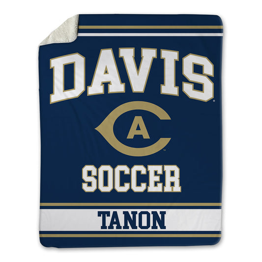 UC Davis - NCAA Men's Soccer : Chase Tanon - Blanket-0