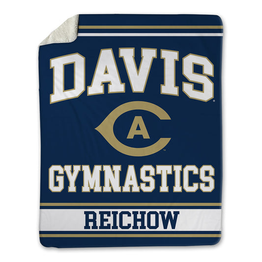 UC Davis - NCAA Women's Gymnastics : Avah Reichow - Blanket-0