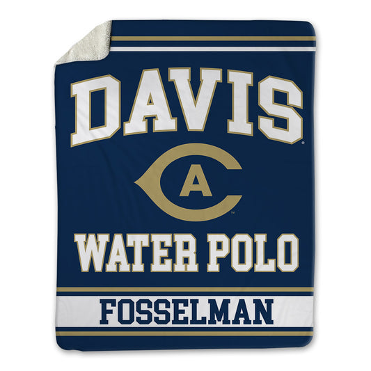 UC Davis - NCAA Men's Water Polo : Will Fosselman - Blanket-0