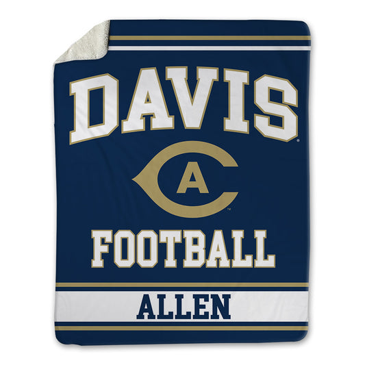 UC Davis - NCAA Football : Charlie Allen - Blanket-0