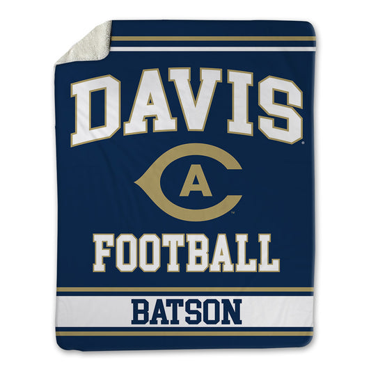 UC Davis - NCAA Football : Cole Batson - Blanket-0