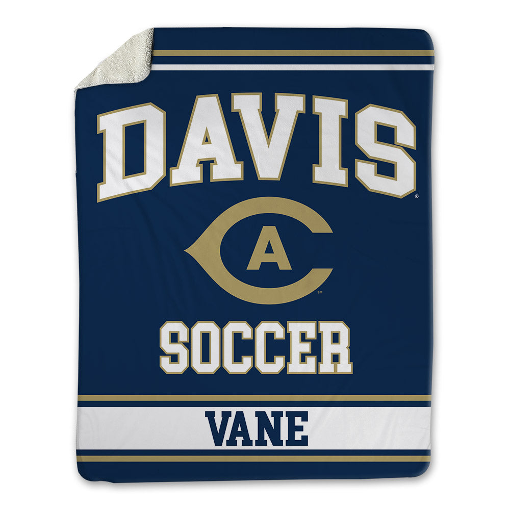 UC Davis - NCAA Women's Soccer : Emma Vane - Blanket-0