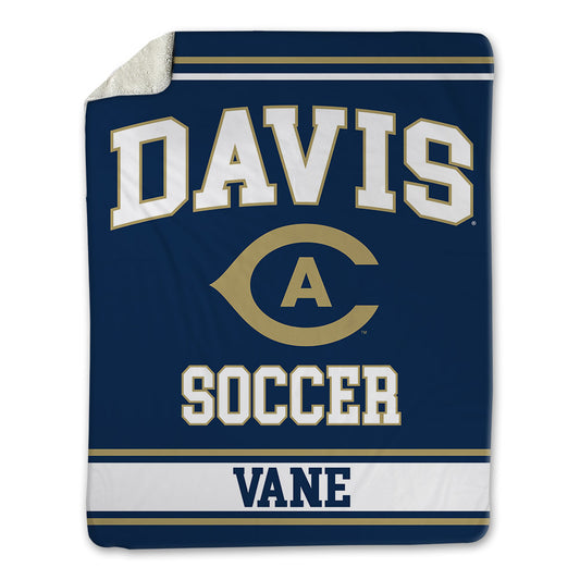 UC Davis - NCAA Women's Soccer : Emma Vane - Blanket-0