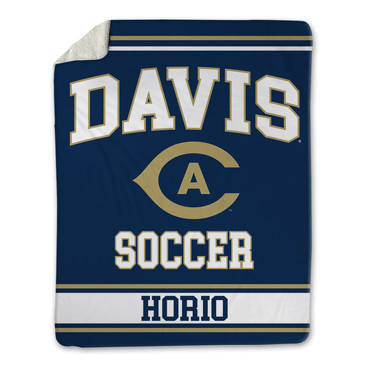 UC Davis - NCAA Men's Soccer : Declan Horio - Blanket-0
