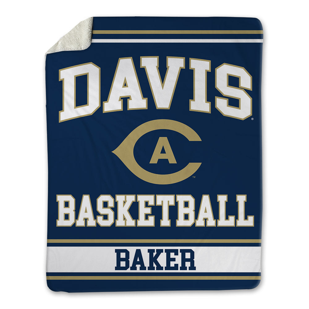 UC Davis - NCAA Women's Basketball : Victoria Baker - Blanket-0