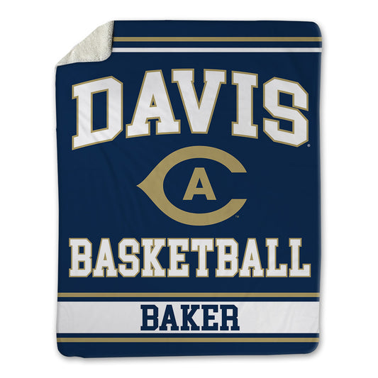 UC Davis - NCAA Women's Basketball : Victoria Baker - Blanket-0
