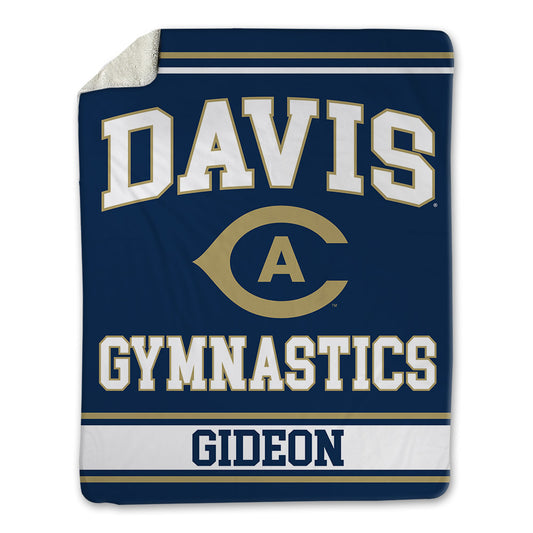 UC Davis - NCAA Women's Gymnastics : Milla Gideon - Blanket-0