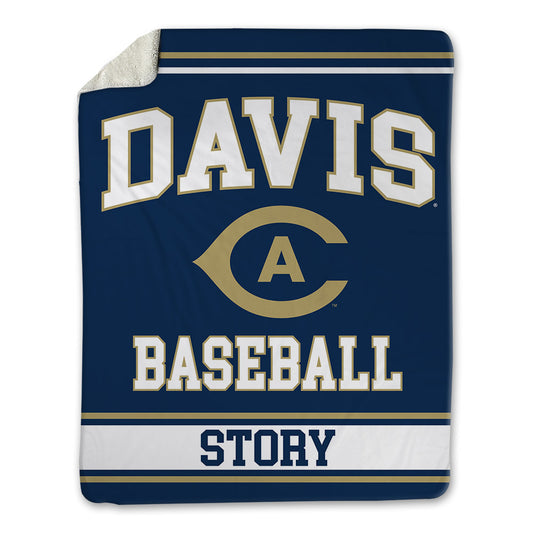 UC Davis - NCAA Baseball : Zach Story - Blanket-0