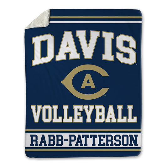 UC Davis - NCAA Women's Volleyball : Faith Rabb-Patterson - Blanket-0