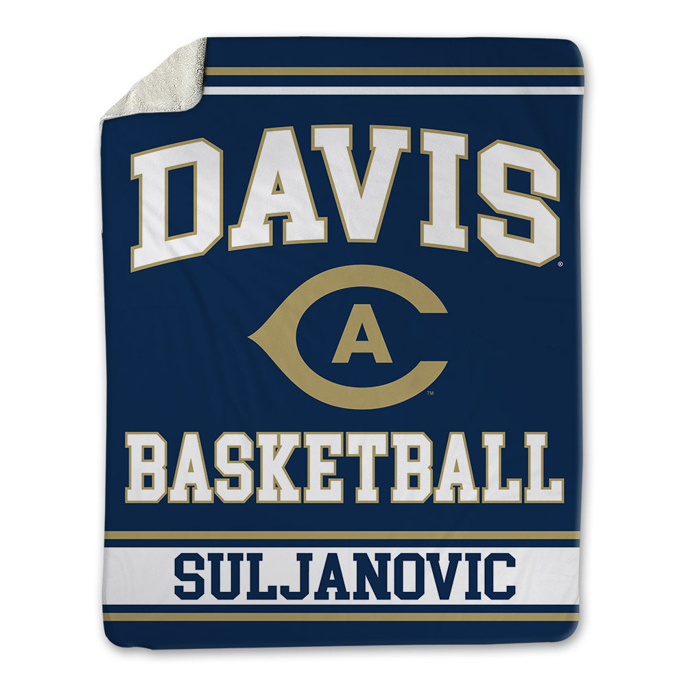 UC Davis - NCAA Men's Basketball : Omer Suljanovic - Blanket-0