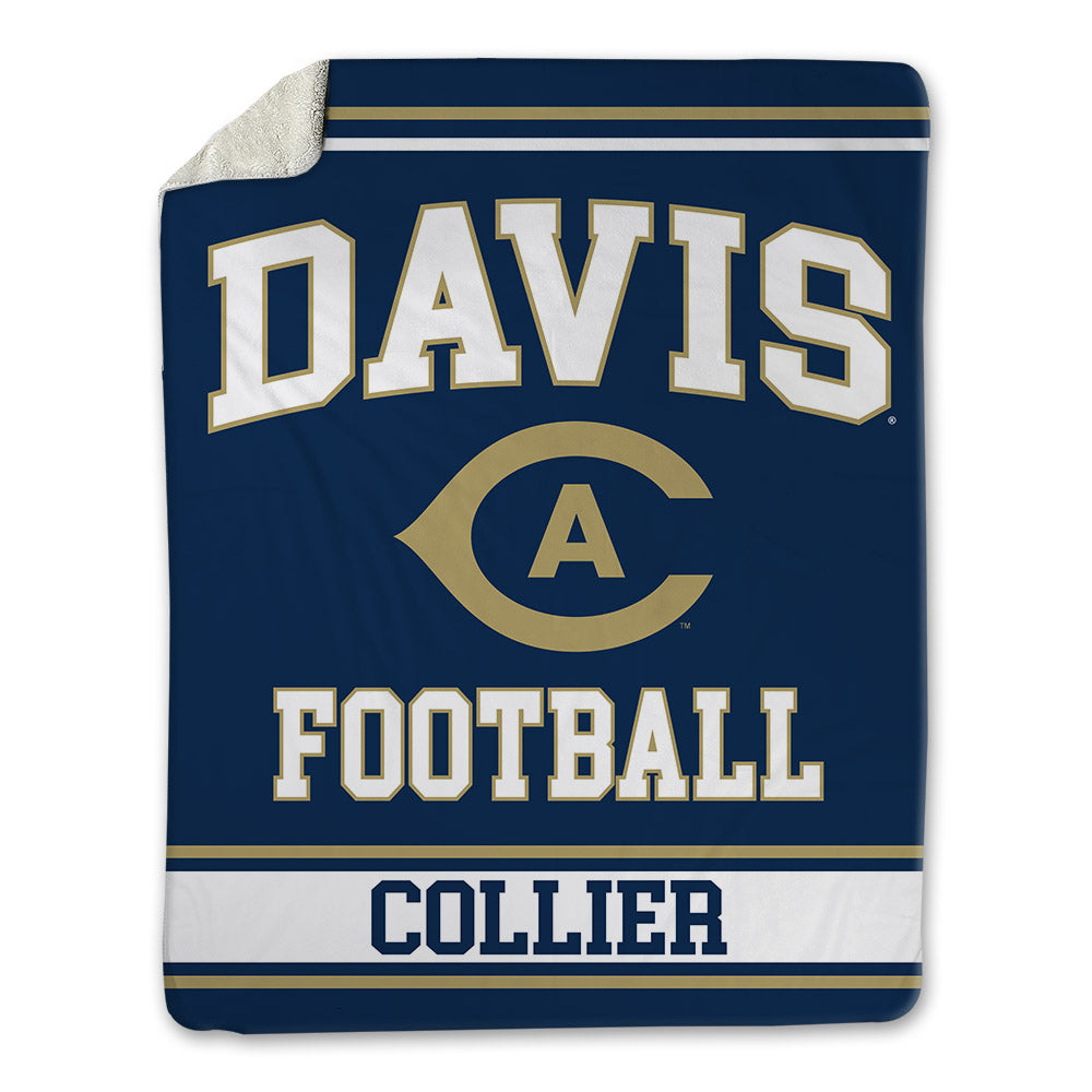 UC Davis - NCAA Football : Zaire Collier - Blanket-0