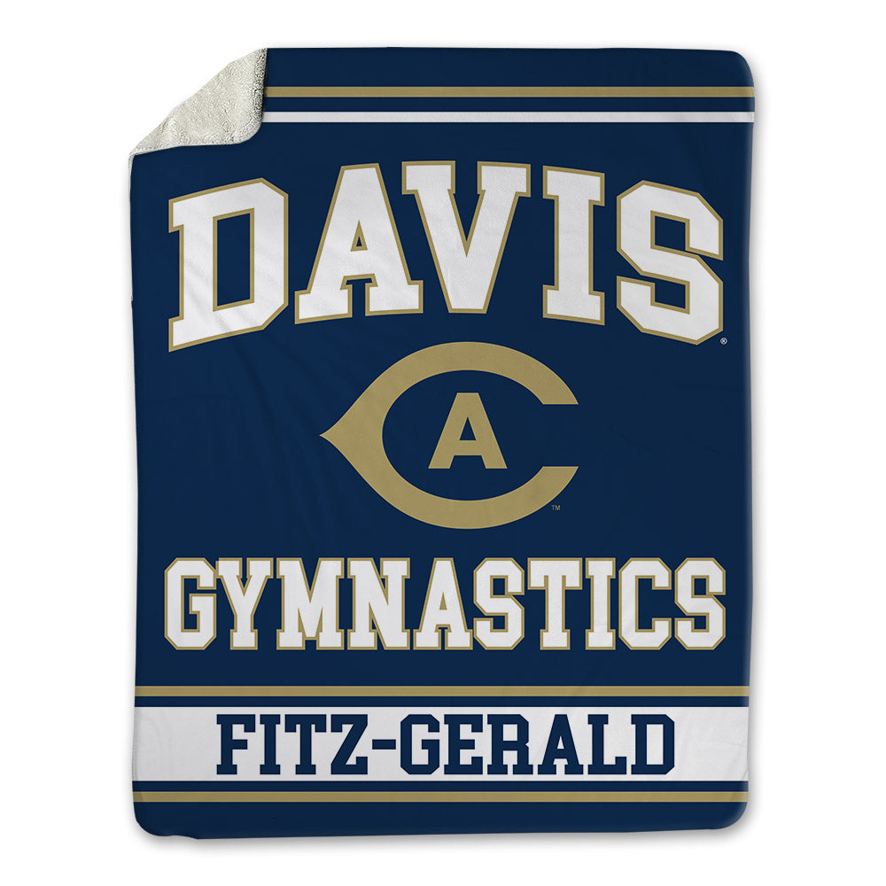 UC Davis - NCAA Women's Gymnastics : Isabella Fitz-Gerald - Blanket-0