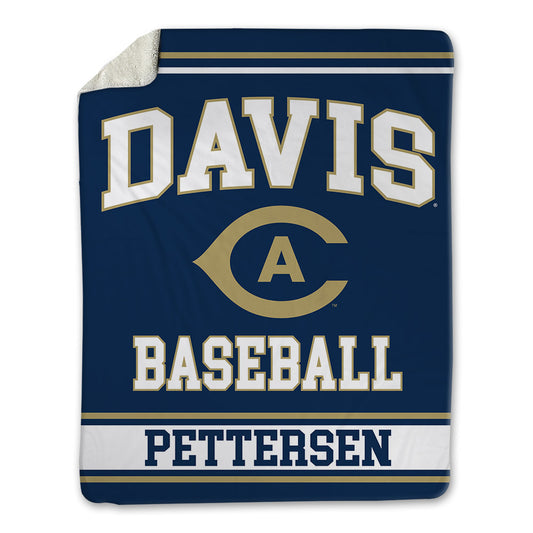 UC Davis - NCAA Baseball : Kyle Pettersen - Blanket-0