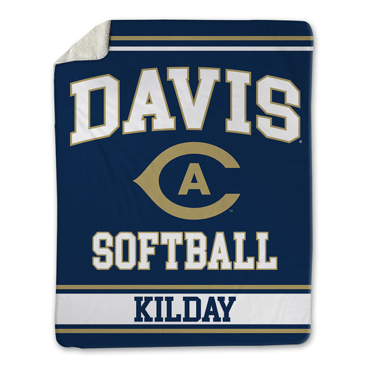 UC Davis - NCAA Softball : Grace Kilday - Blanket-0