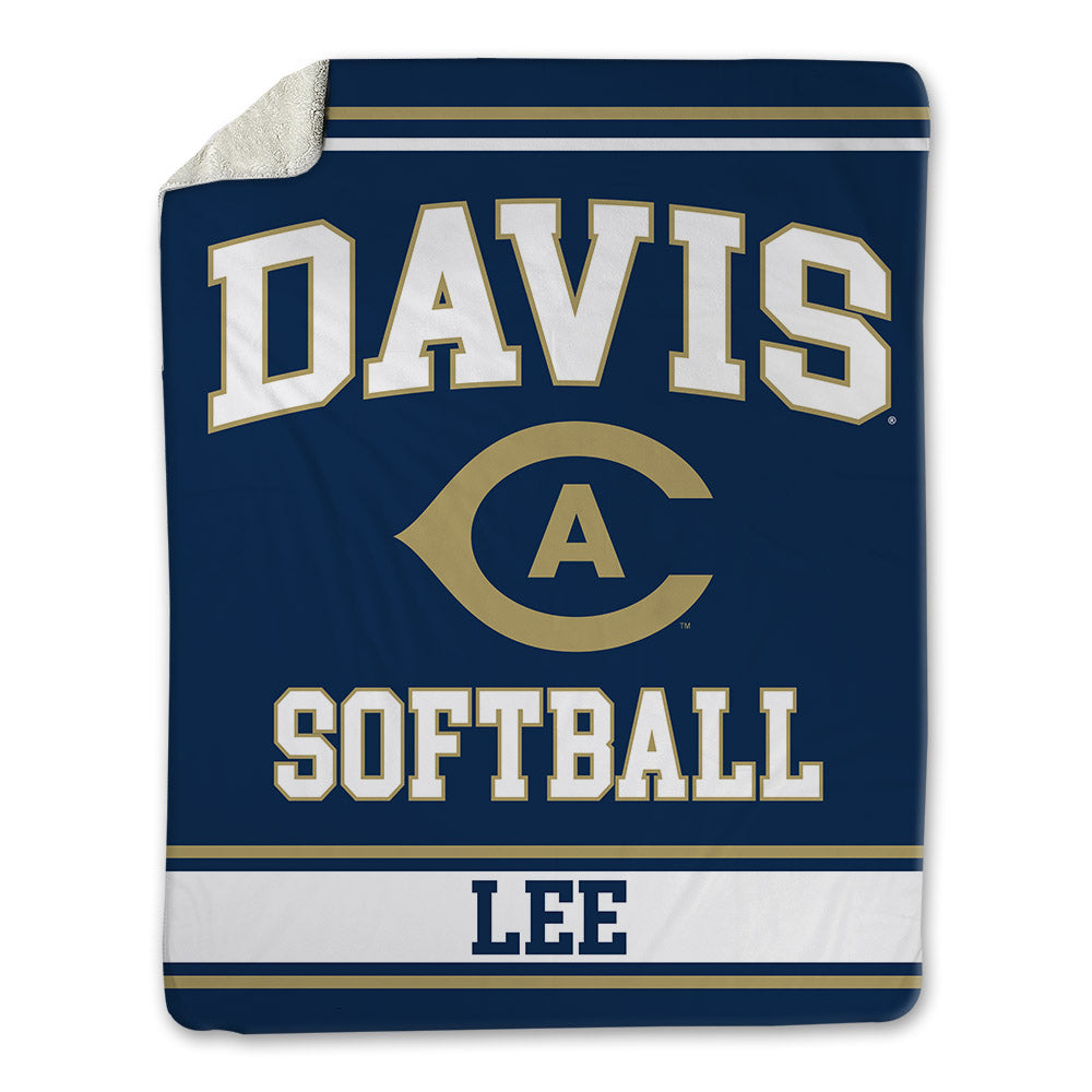 UC Davis - NCAA Softball : Abby Lee - Blanket-0