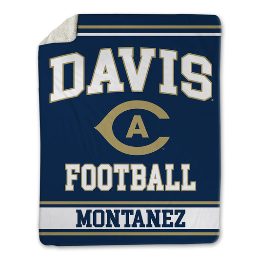 UC Davis - NCAA Football : Jayden Montanez - Blanket-0