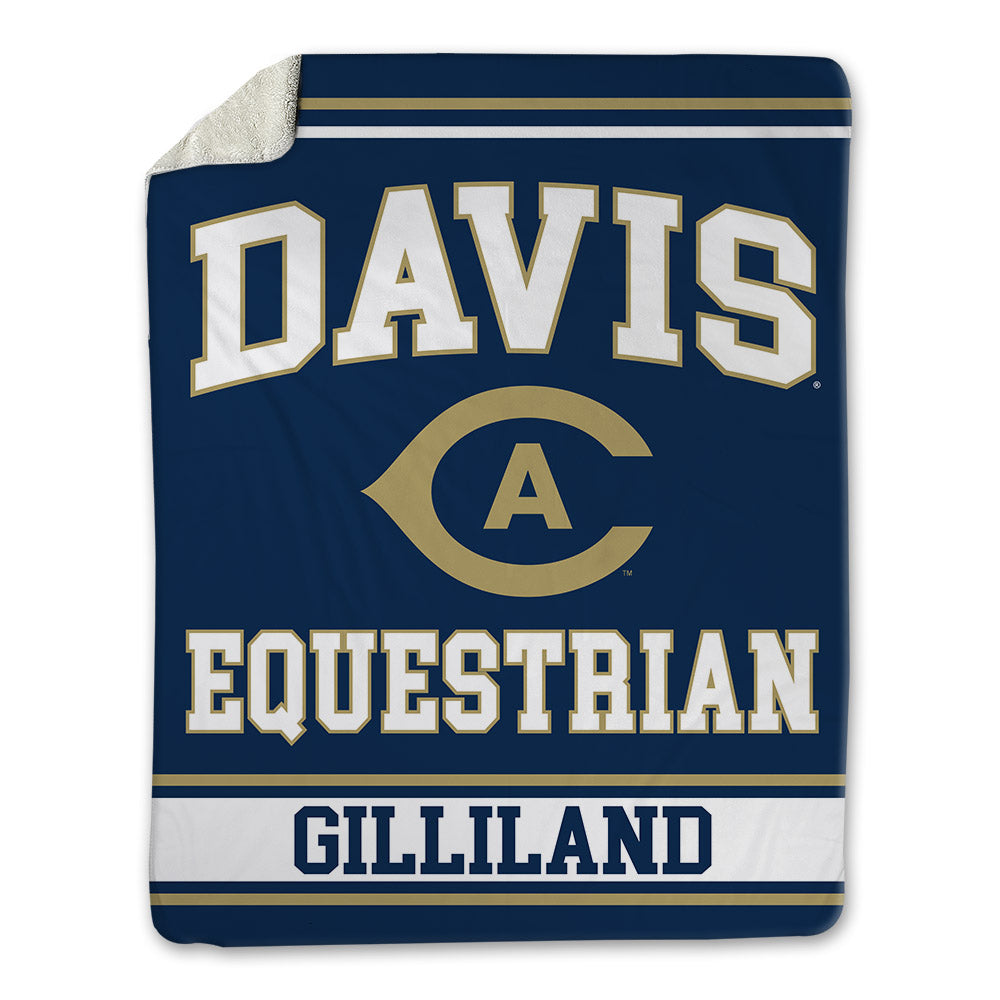 UC Davis - NCAA Equestrian : Marin Gilliland - Blanket-0