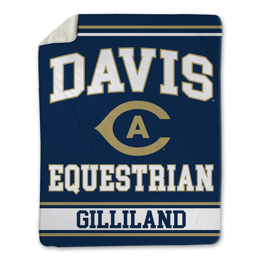 UC Davis - NCAA Equestrian : Marin Gilliland - Blanket-0