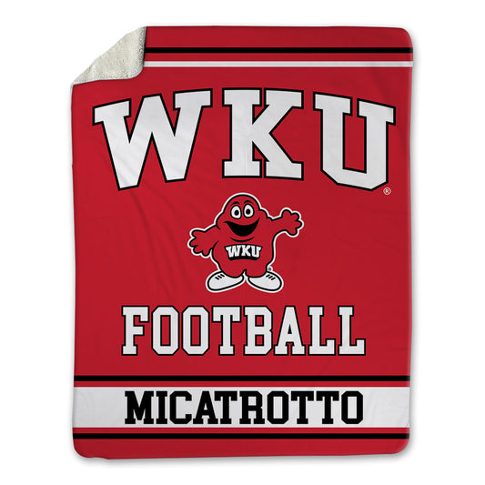 Western Kentucky - NCAA Football : Kaiaulu Micatrotto - Blanket-0