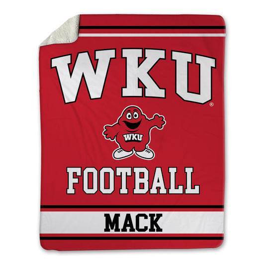 Western Kentucky - NCAA Football : Jairus Mack - Blanket-0