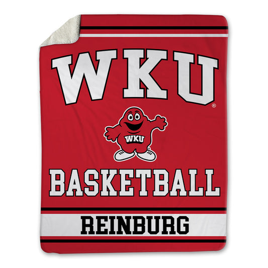 Western Kentucky - NCAA Men's Basketball : Trey Reinburg - Blanket-0