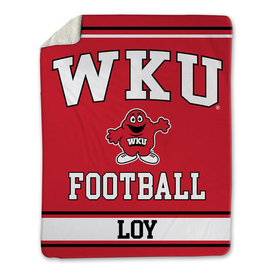 Western Kentucky - NCAA Football : Owen Loy - Blanket-0