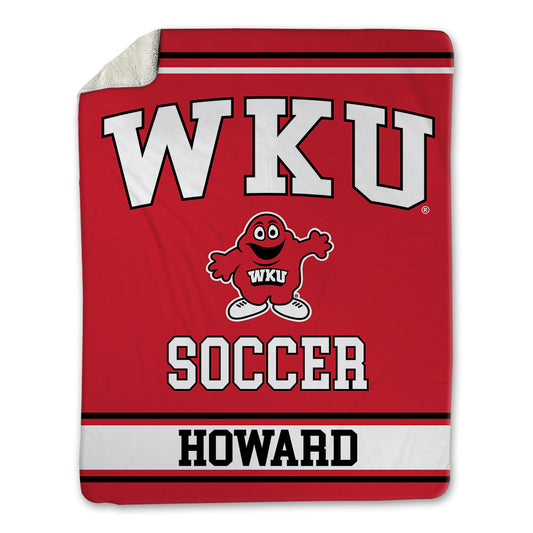 Western Kentucky - NCAA Women's Soccer : Mackenzie Howard - Blanket-0