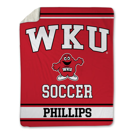 Western Kentucky - NCAA Women's Soccer : Jacey Phillips - Blanket-0