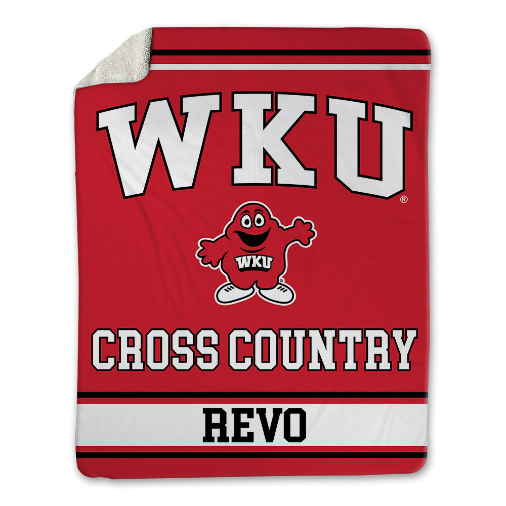 Western Kentucky - NCAA Men's Cross Country : Bryce Revo - Blanket-0