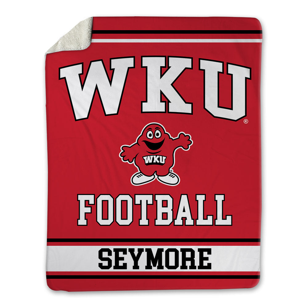 Western Kentucky - NCAA Football : Laurence Seymore - Blanket-0
