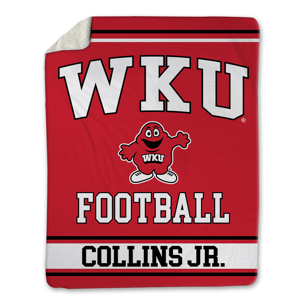 Western Kentucky - NCAA Football : Melvin Collins Jr. - Blanket-0