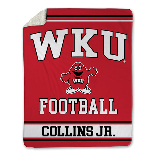 Western Kentucky - NCAA Football : Melvin Collins Jr. - Blanket-0