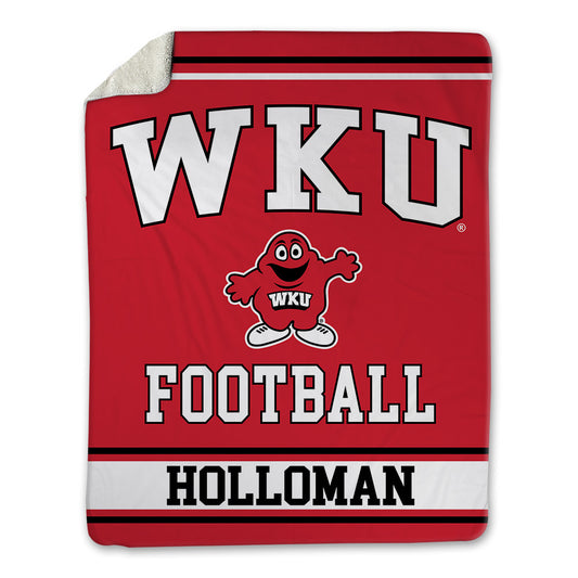 Western Kentucky - NCAA Football : Harper Holloman - Blanket-0