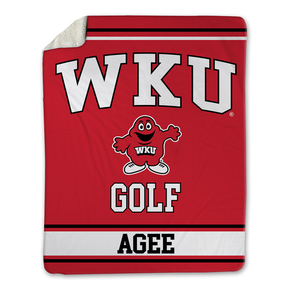 Western Kentucky - NCAA Men's Golf : Joseph Agee - Blanket-0