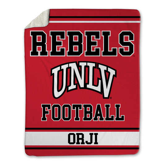 UNLV - NCAA Football : Alex Orji - Blanket-0