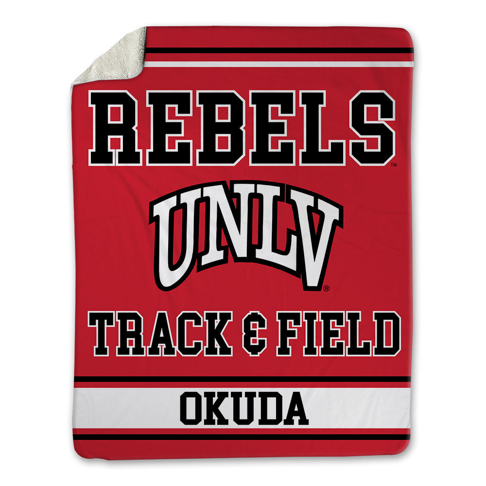 UNLV - NCAA Women's Track & Field : Leah Okuda - Blanket-0
