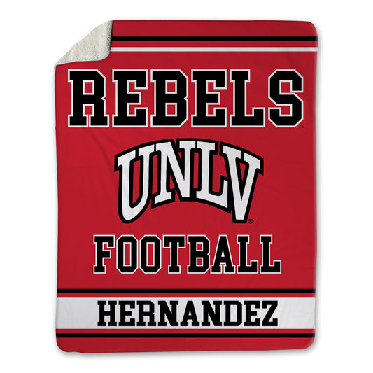 UNLV - NCAA Football : Daniel Hernandez - Blanket-0