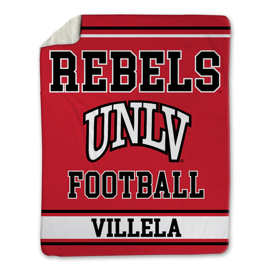 UNLV - NCAA Football : Ramon Villela - Blanket-0