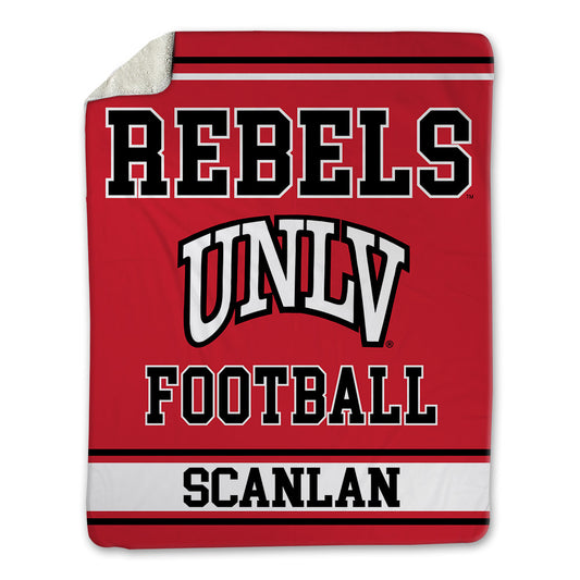 UNLV - NCAA Football : Kenji Scanlan - Blanket-0