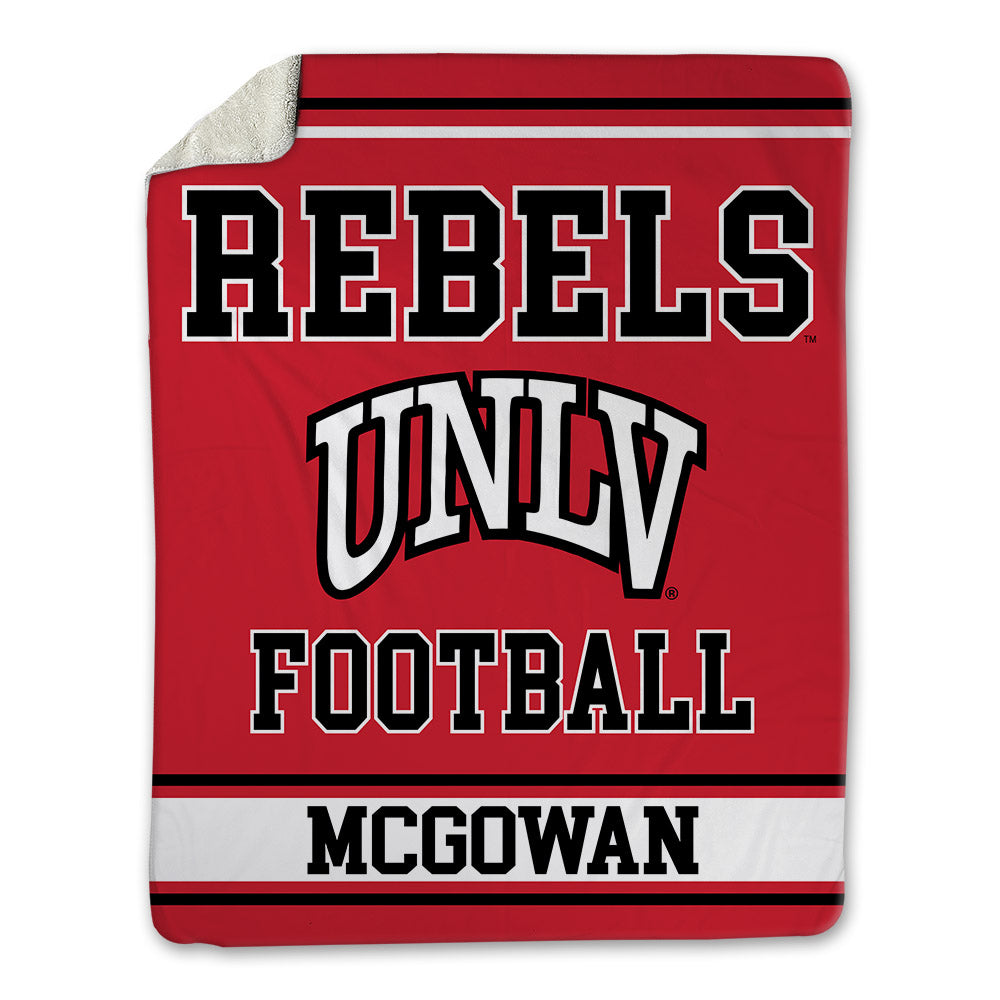 UNLV - NCAA Football : Malik McGowan - Blanket-0