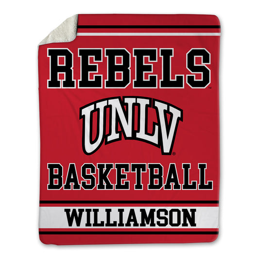 UNLV - NCAA Men's Basketball : Issac Williamson - Blanket-0