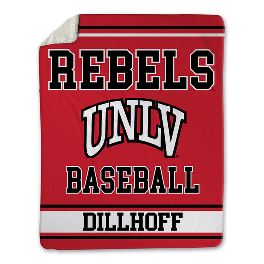 UNLV - NCAA Baseball : Parker Dillhoff - Blanket-0